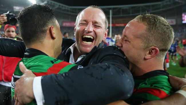 Michael Maguire guided South Sydney to their first premiership in 43 years.