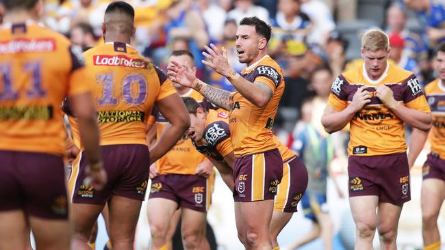 Darius Boyd and the Broncos were outclassed. Picture: Getty Images