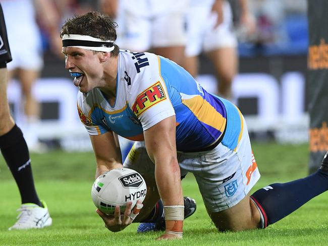 Titans prop Jarrod Wallace. Picture: AAP Image/Dave Hunt