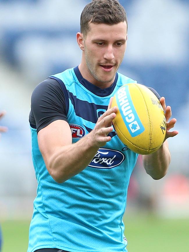 Sam Menegola took a while to make his AFL debut but hasn’t missed a beat since.