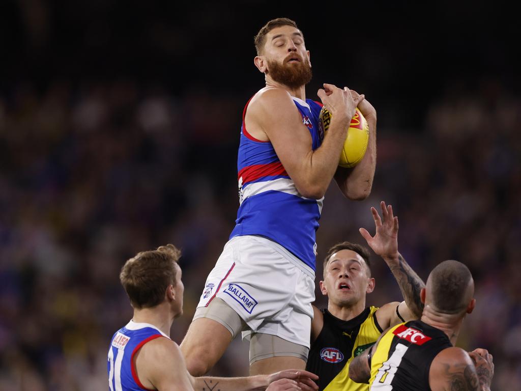 Liam Jones is back. Picture: Darrian Traynor/AFL Photos/via Getty Images