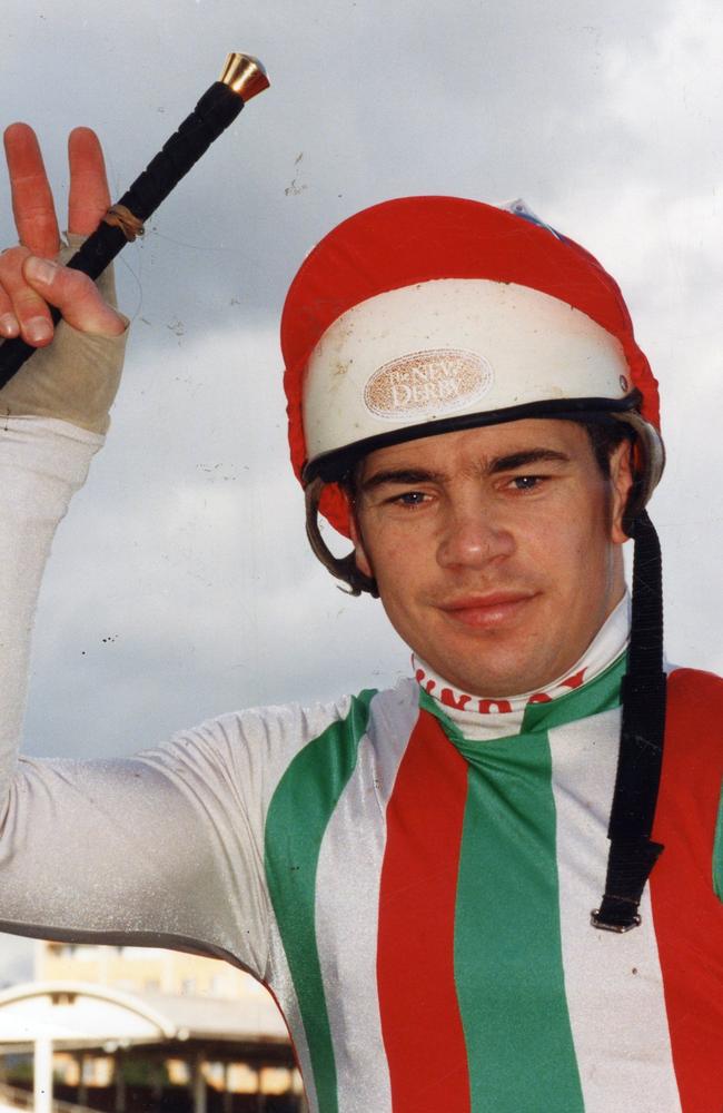 Jockey Jamie Evans.