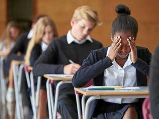 The emphasis placed on "doing well” in Year 12 exams can cause anxiety for students. Picture: monkeybusinessimages