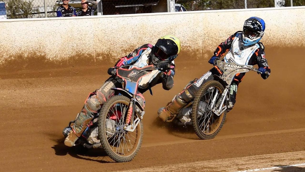 International riders Zaine Kennedy and Ryan Douglas will take part in the North Queensland Solo Masters at the Bowen Showgrounds on March 27. Photo: Colin Stratford