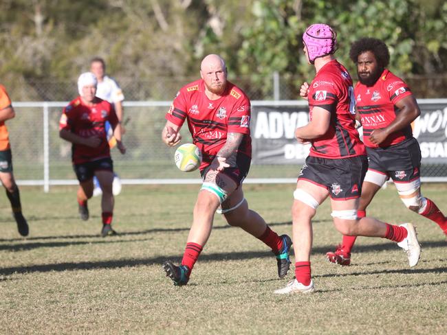 GCDRU grand final rematch, round 9. Surfers Paradise Dolphins v Griffith Uni Colleges Knights. June 8 2024, picture: Richard Gosling