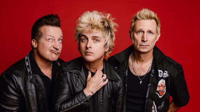 American rock band Green Day. Picture: Supplied.