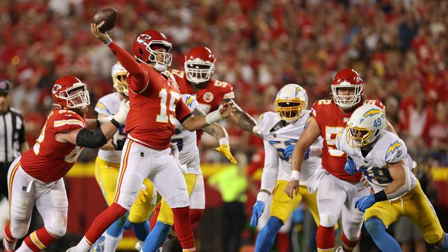 Mahomes and the Chiefs got it done. Jamie Squire/Getty Images/AFP