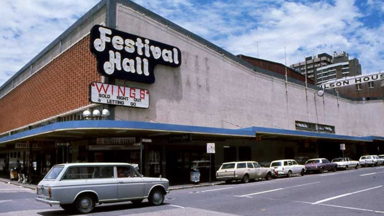 Festival Hall, in 1975.