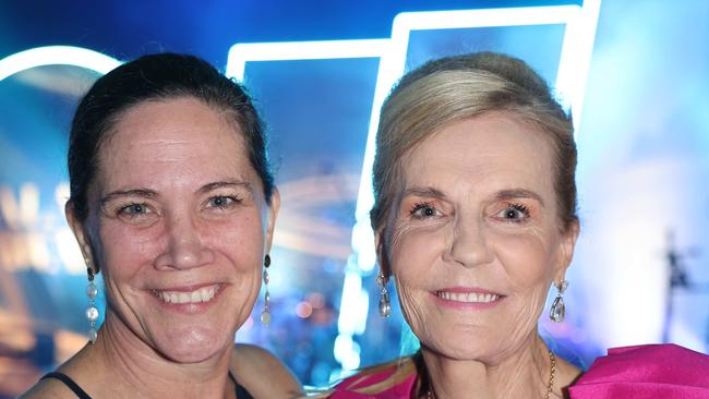 Caitlin Byrne and Robyn Cameron at the Gold Coast Business Excellence Awards 2024 Gala for Gold Coast at Large. Picture, Portia Large.