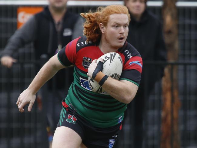 Keegan McGrann crossed for Colyton. Photographer: Warren Gannon Photography