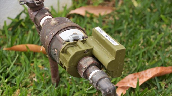 A smart water meter operating in Charters Towers.