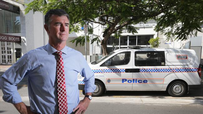 LNP's deputy leader Tim Mander wants the government to release details of the 11 sites. Picture Glenn Hampson.