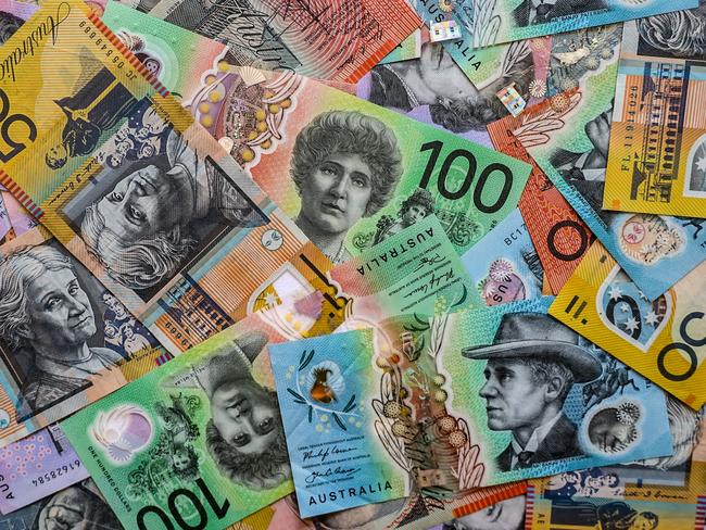 AUSTRALIA - NewsWire Photos - General view editorial generic stock photo image of Australian cash money currency. Picture: NewsWire / Nicholas Eagar