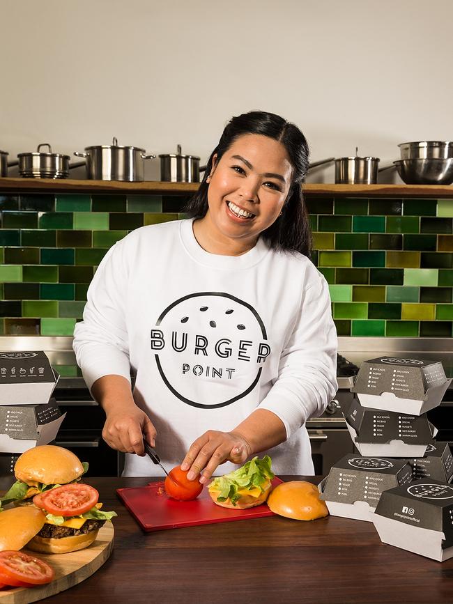 Burger Point will open at Eastern Creek Quarter, a new shopping centre in western Sydney. Picture: Supplied