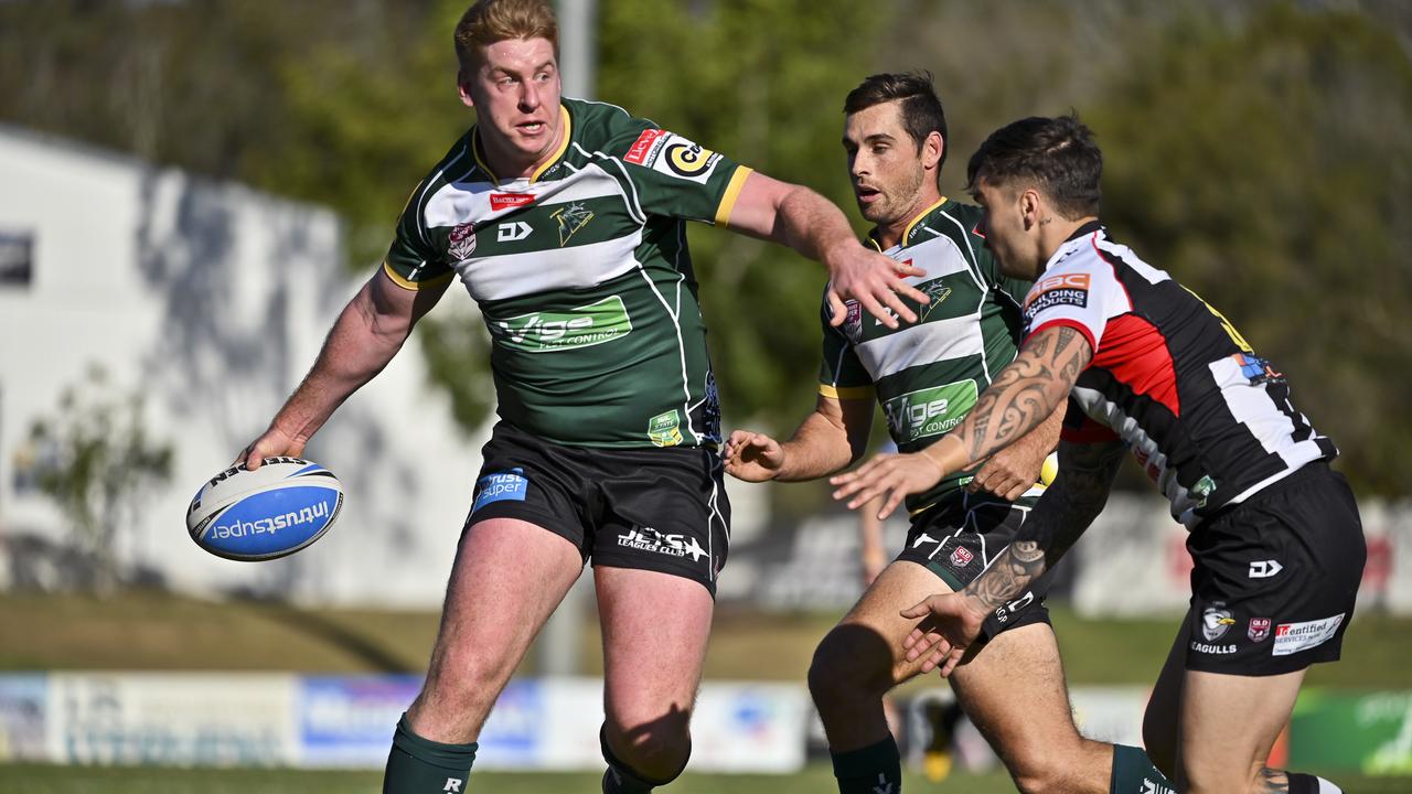 Intrust Super Cup match between Ipswich Jets and Tweed Seagulls. Mitch Carpenter.