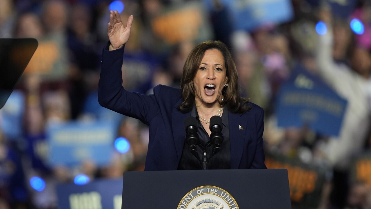 Kamala Harris pushing to win voters in Wisconsin