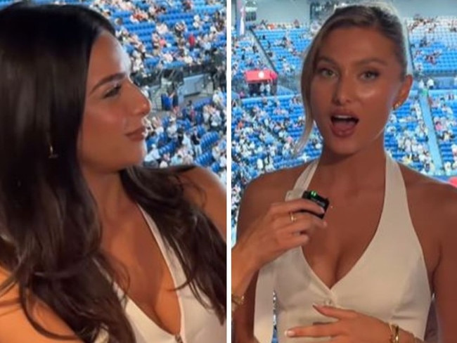 Tennis WAG stunned by model's interview. Picture: Supplied