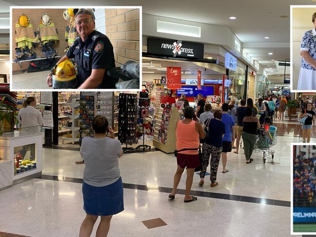 Our 2011 floods anniversary coverage (top left) was among the top stories of the week, but by far the biggest story was the panic buying that followed the announcement of a lockdown across Ipswich (main image).