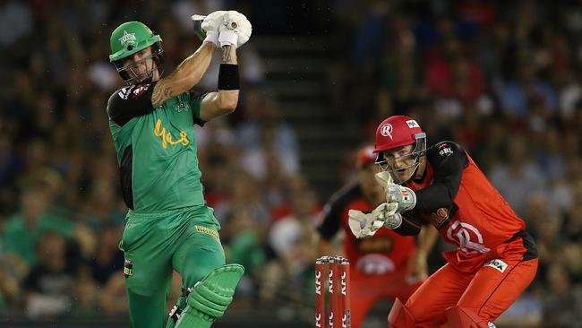 Kevin Pietersen starred for the Melbourne Stars during their 46 run victory over cross-town rivals the Renegades.