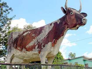 FOR SALE: The Big Cow complex at Kulangoor, north of Nambour, will go to auction on April 9. Picture: Erle Levey