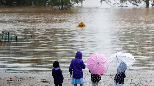 Flooding has inundated many crucial roads. Picture: Francis Street