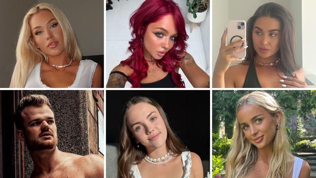 Six of South Australia's most popular OnlyFans creators. Pictures: File