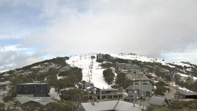 Well, at least it’s a nice day at Mt Buller in Victoria.