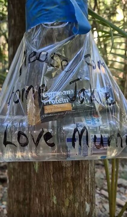 Why missing teen's family is leaving packages on trees