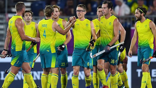 Hockey bosses don’t want the sport to rely on Commonwealth Games and Olympics to be popular. Picture: AFP Photo