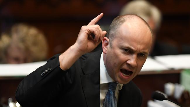 NSW Minister for Innovation and Better Regulation Matt Kean in parliament. Picture: AAP