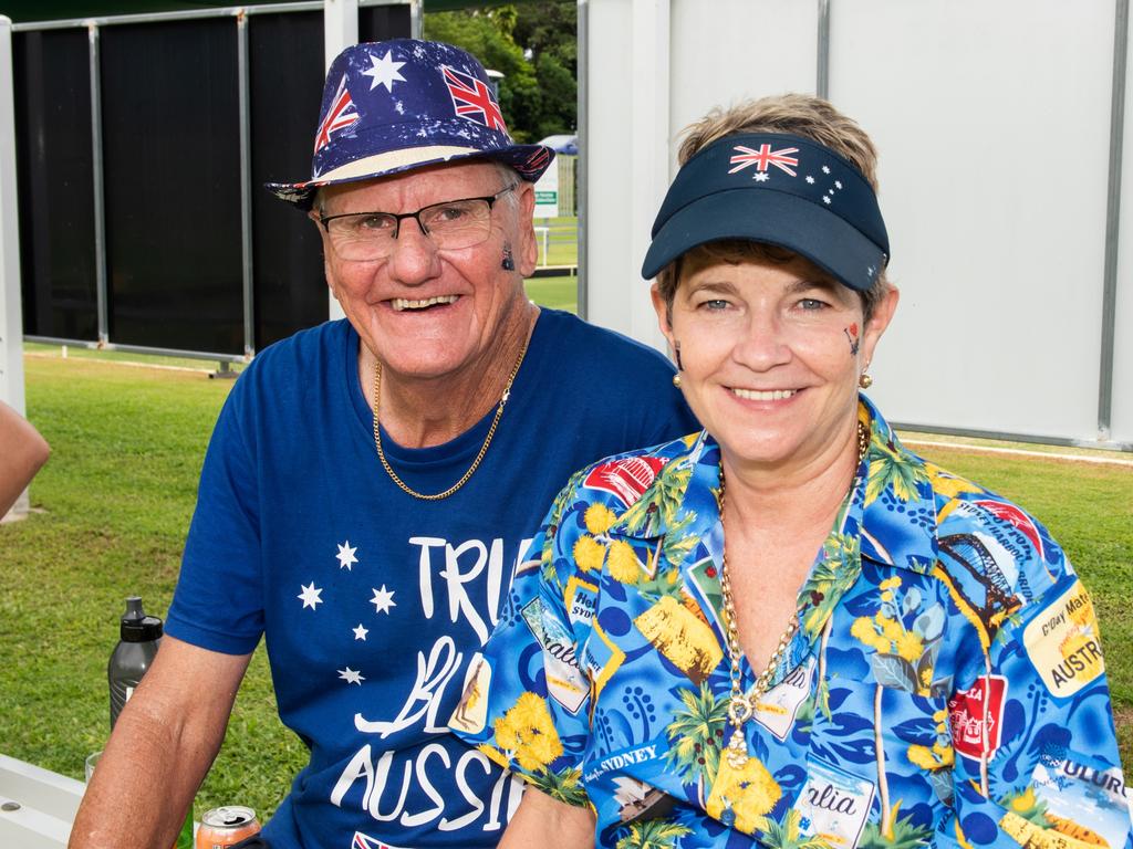 Andrew and Jenny Whelan from Rural View at Australia Day @ The Bowlsie Northern Beaches Bowls club.Picture: Michaela Harlow