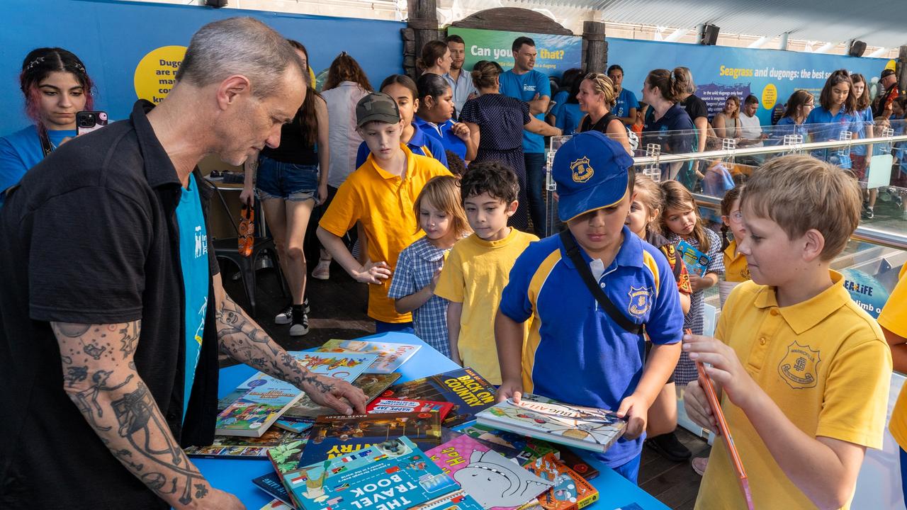 The Great Book Swap is an ILF initiative that aims to raise $180,000 this year to provide 18,000 new books to children in remote Australian communities. Picture: Joseph Mayers/ILF/supplied