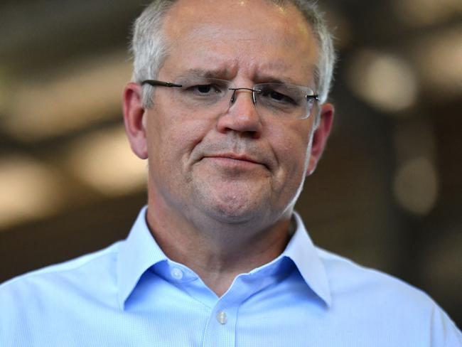 Prime Minister Scott Morrison is considered an asset to the Liberals, according to the poll. Picture: AAP