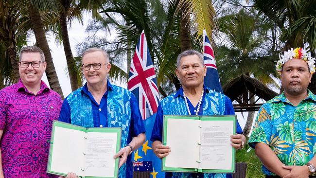 The agreement is a ‘watershed’ moment for the Australian-Pacific relationship. Picture: X