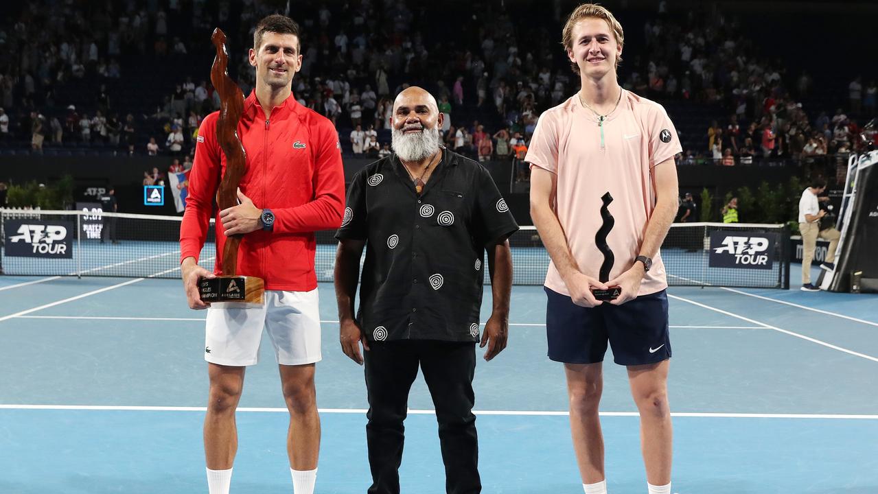 Novak Djokovic is in ominous form. Picture: Sarah Reed/Getty Images