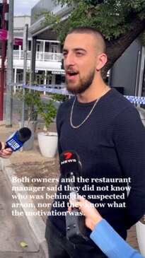 Arson attack on North Adelaide Greek bistro