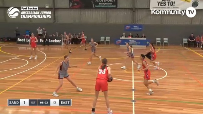 Replay: Basketball Australia Under-14 Club Championships - Sandringham Sabres v Eastern Mavericks (Girls, Champ)