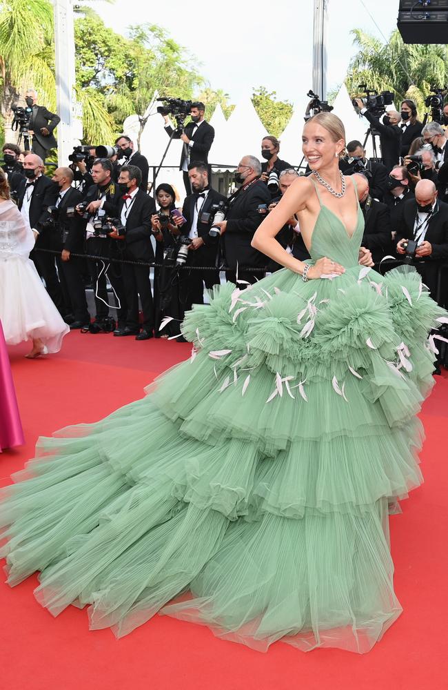 German model Leonie Hanne. Picture: Pascal Le Segretain/Getty Images