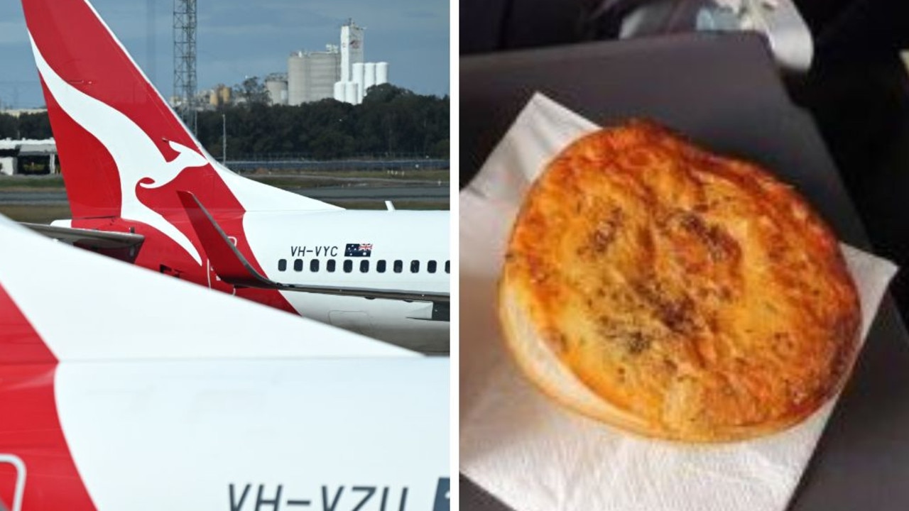 A frequent flyer on-board a domestic flight from Adelaide to Sydney said he was only offered a chicken pie after learning the airline ditched vegetarian meal options on some domestic flights.