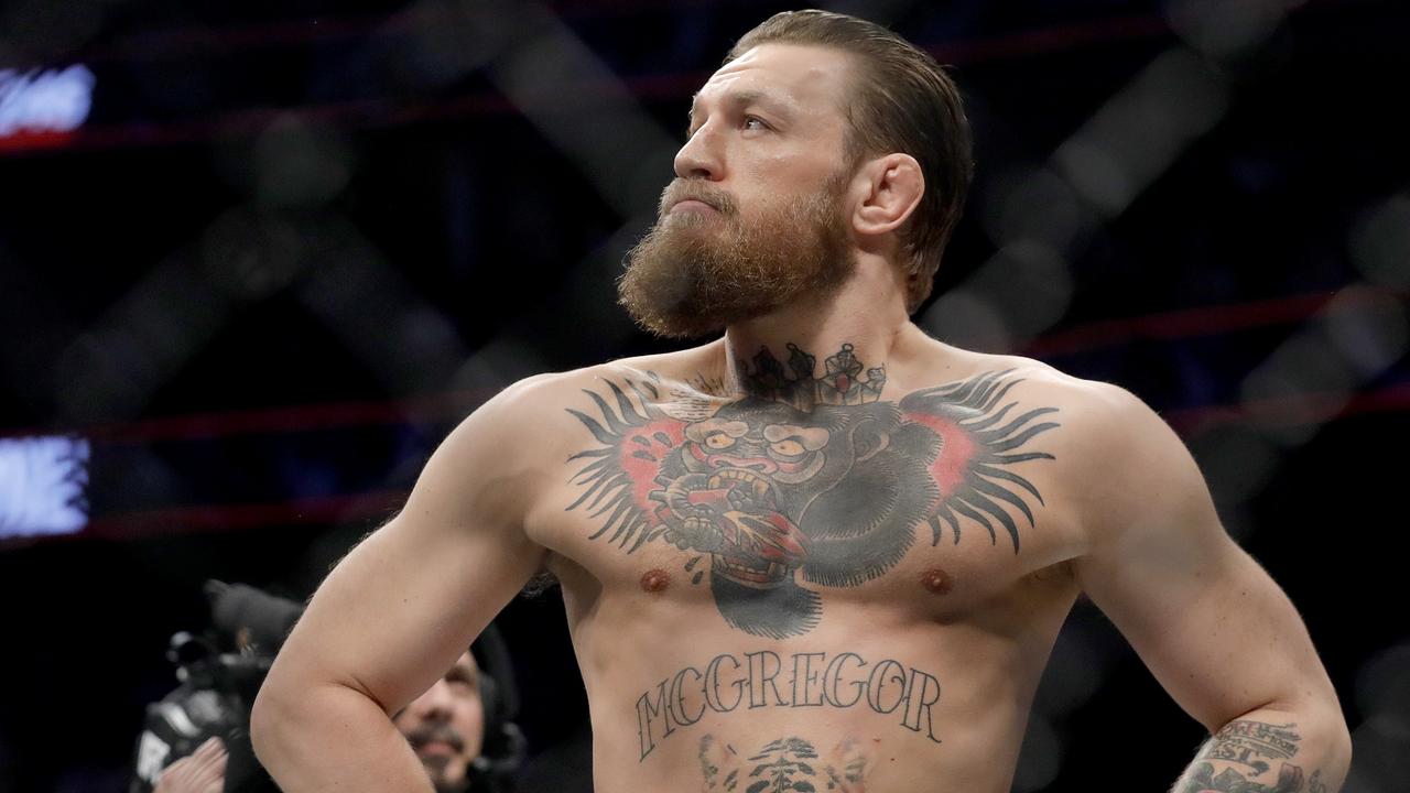 Conor McGregor has added fuel to the fire by claiming he is ready to fight. (Photo by Steve Marcus/Getty Images)