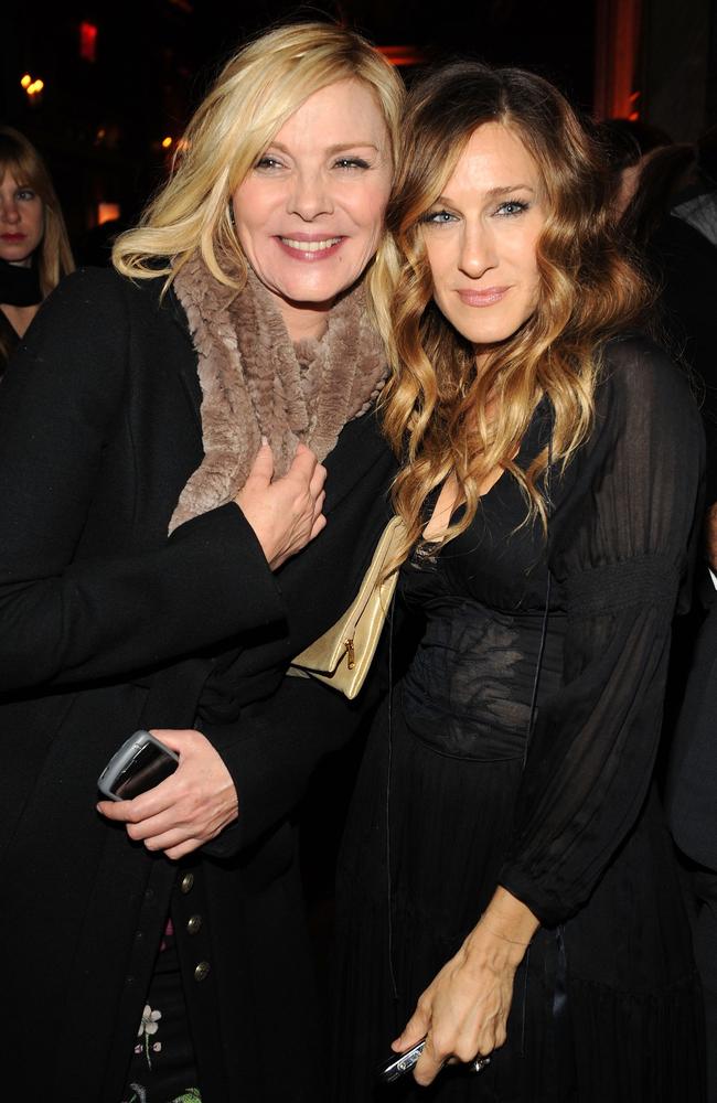 Cattrall and Parker at a movie premiere in 2009. Picture: Bryan Bedder/Getty Images