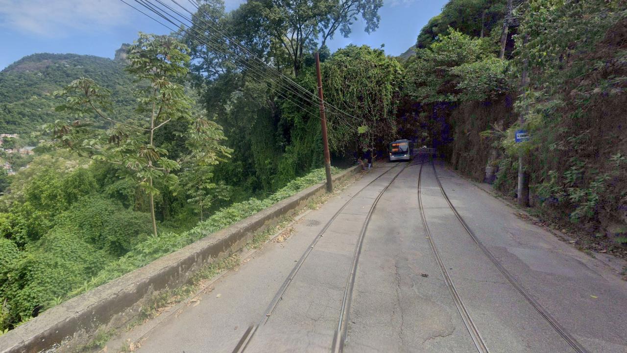 The alleged scene of the incident in Santa Teresa, Rio de Janeiro. Picture: Jam Press