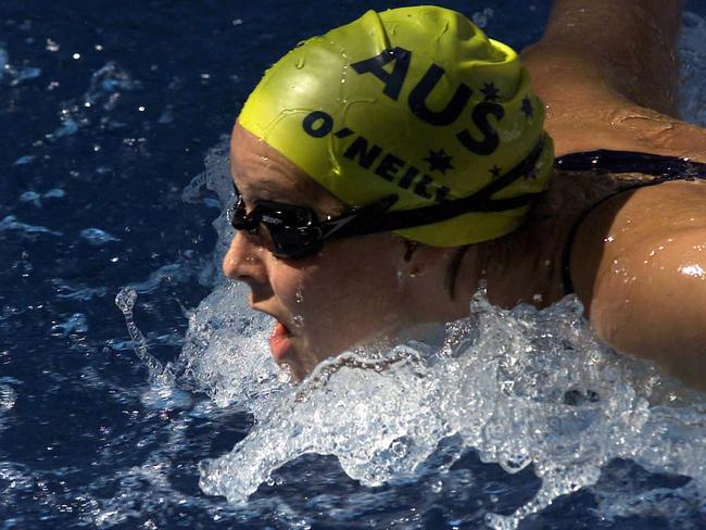 Susie O’Neill’s exploits in the pool are the stuff of legend. Picture: Craig Borrow