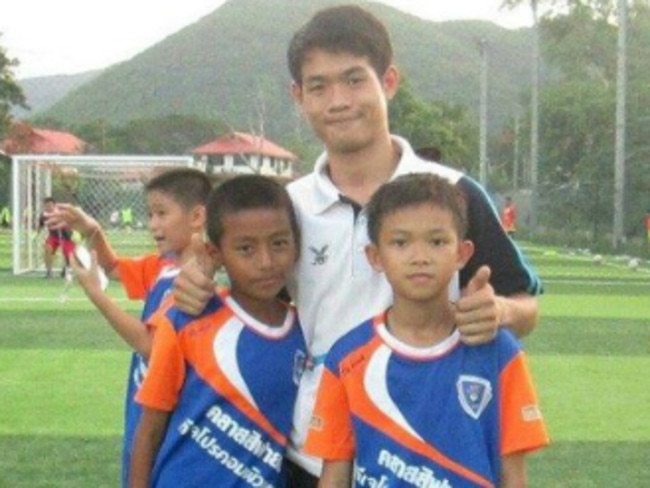 Some of the boys trapped with coach Ekapol Chanthawong have been playing in the team for years.