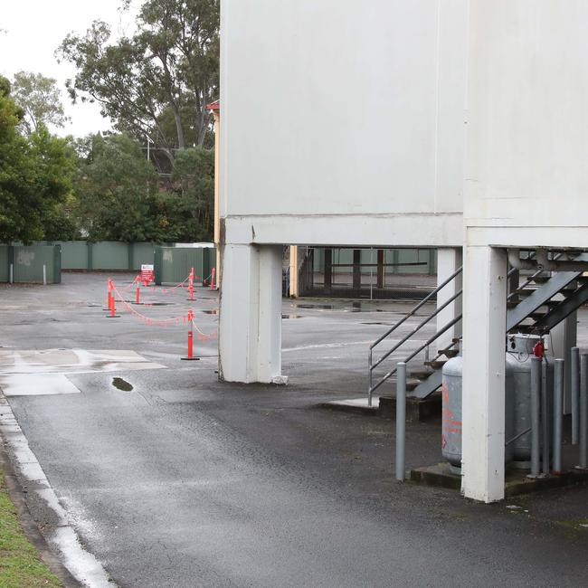 Day three of the Gold Coast lockdown.Empty drive thru at Nerang. Picture Glenn Hampson