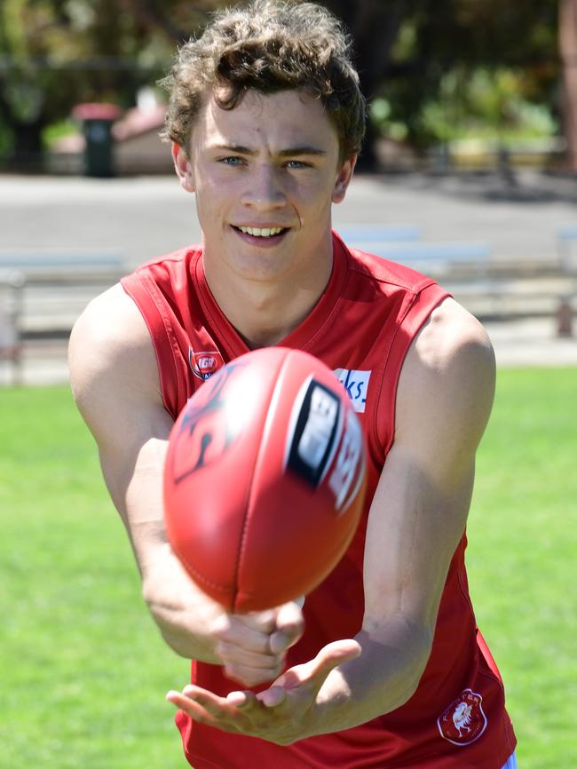 Will Hayward hails from SANFL club North Adelaide. Picture: Campbell Brodie