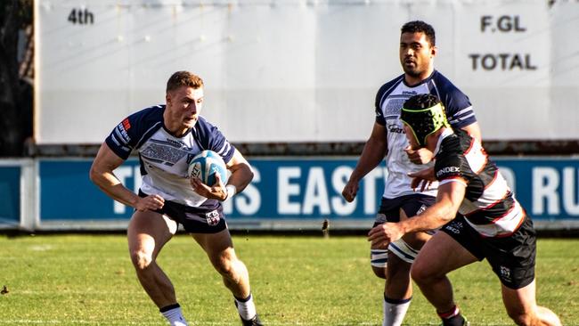 Lachlan Shelley from Eastwood is a rising talent in the Shute Shield competition. Pic: Sergio T Gonzalez