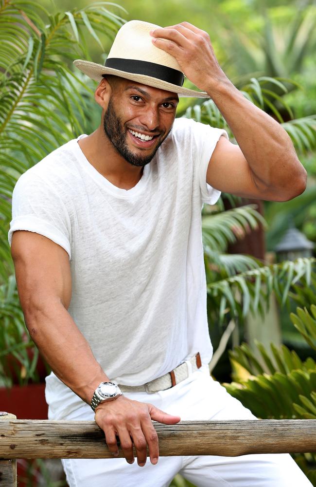 Three-time premiership-winning AFL player Josh Gibson will also be heading into the jungle tonight. Picture: Nigel Wright