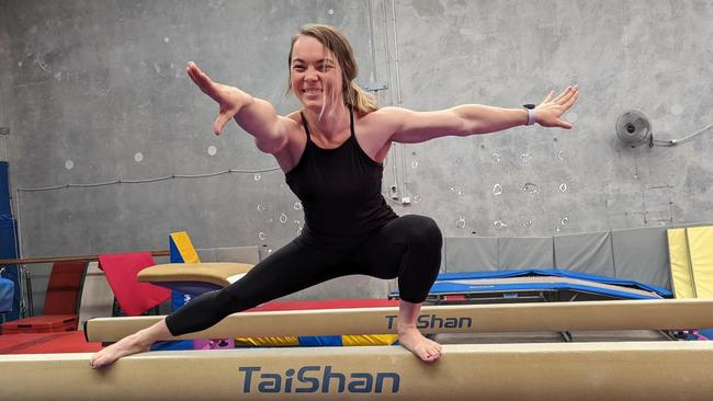 Sunshine Coast woman defies brain injury to become international gymnast