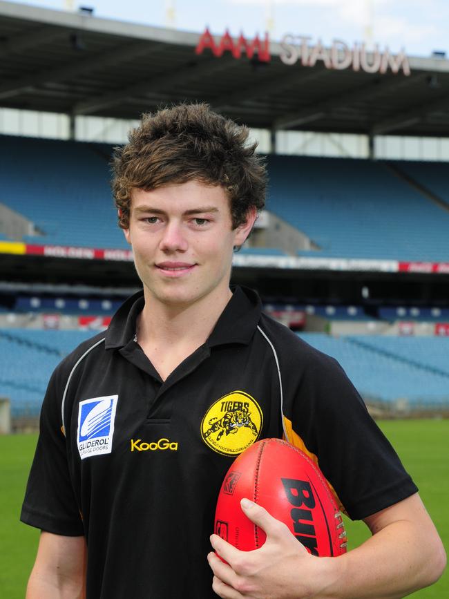 Lachie Neale in his 2011 draft year for Glenelg.